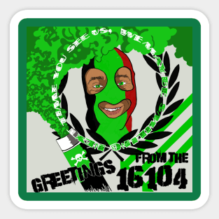 Welcome to the 16104 Sticker